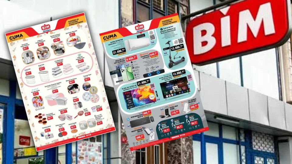 BİM 18 Nisan 2025 aktüel : Televizyon, cep telefonu ve küçük ev aletleri geliyor