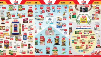 BİM, 7 Ocak 2025 tarihli aktüel kataloğunda yer alan ürünlerle