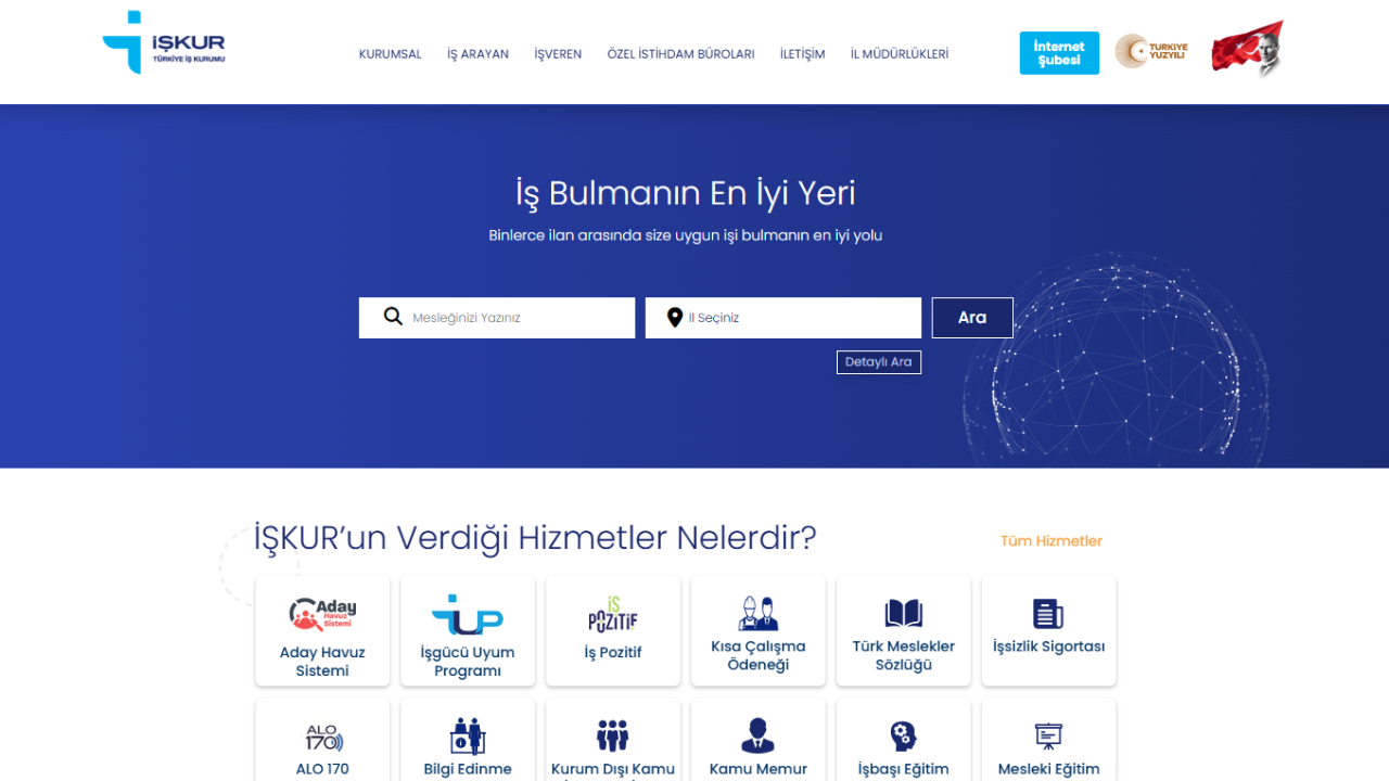 İŞKUR Türkiye'de işçi ve işvereni kolaylıkla bir araya getiren ve danışmanlık hizmeti verilen ilk iş bulma kurumu olarak biliniyor.