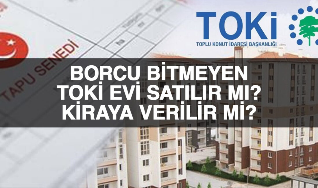 TOKİ’den taksitli konut almak belli süreçlere ve kurallara bağlıdır. Bu