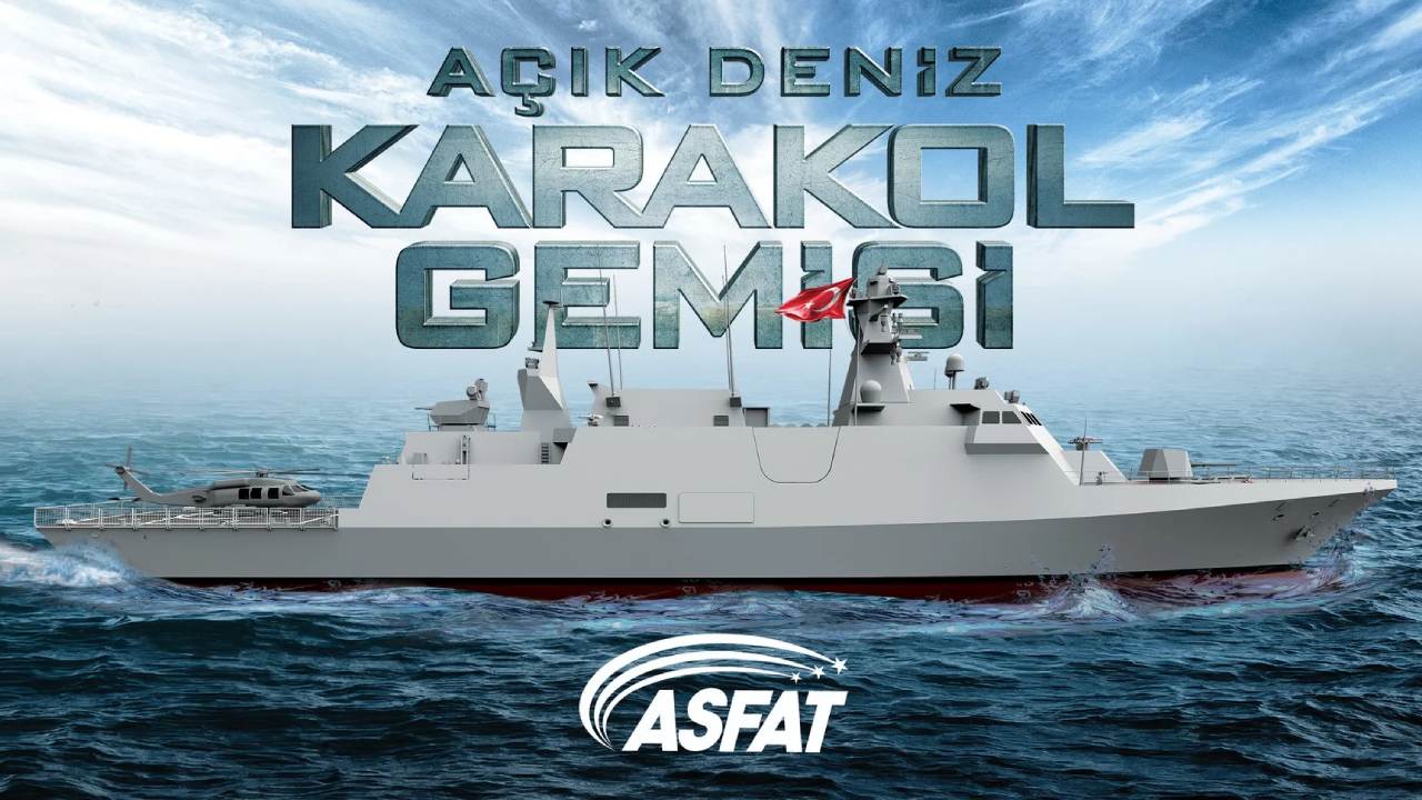 Mavi Vatan'da büyük gurur! Açık Deniz Karakol Gemisi TCG Aksihar, ilk seyrini gerçekleştirdi