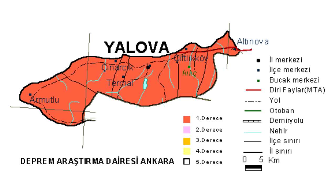 Yalova depreme dayanıklı mı? Yalova, 1999 yılındaki Marmara depreminde en