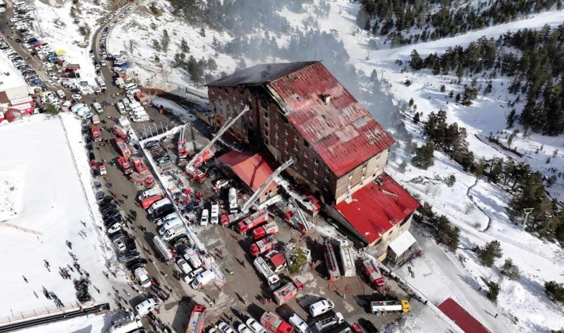 Bolu'nun Kartalkaya ilçesinde meydana gelen otel yangınında ölü sayısı 76'ya,