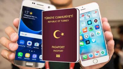 Yeni yıla girilmesiyle beraber yurt dışından gelen IMEI'siz telefonların da