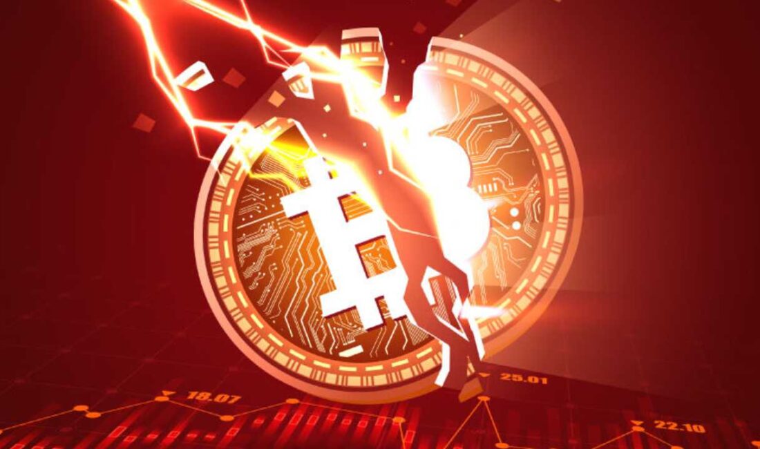 Ciddi derecede düşüş eğilimi gösteren Bitcoin’de 10.000 dolarlık kaybın daha