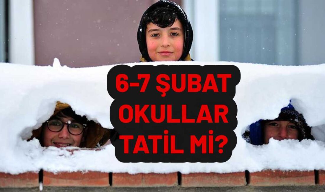 Kayseri – Sivas okullar tatil mi (6 Şubat Perşembe)? Meteoroloji