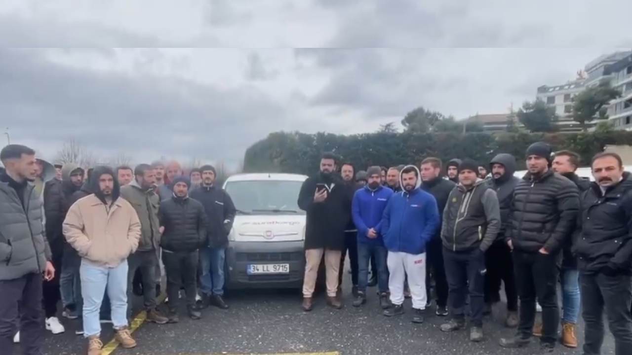 Sürat Kargo çalışanları zamma isyan etti! 'Dağıtıma çıkmıyoruz'