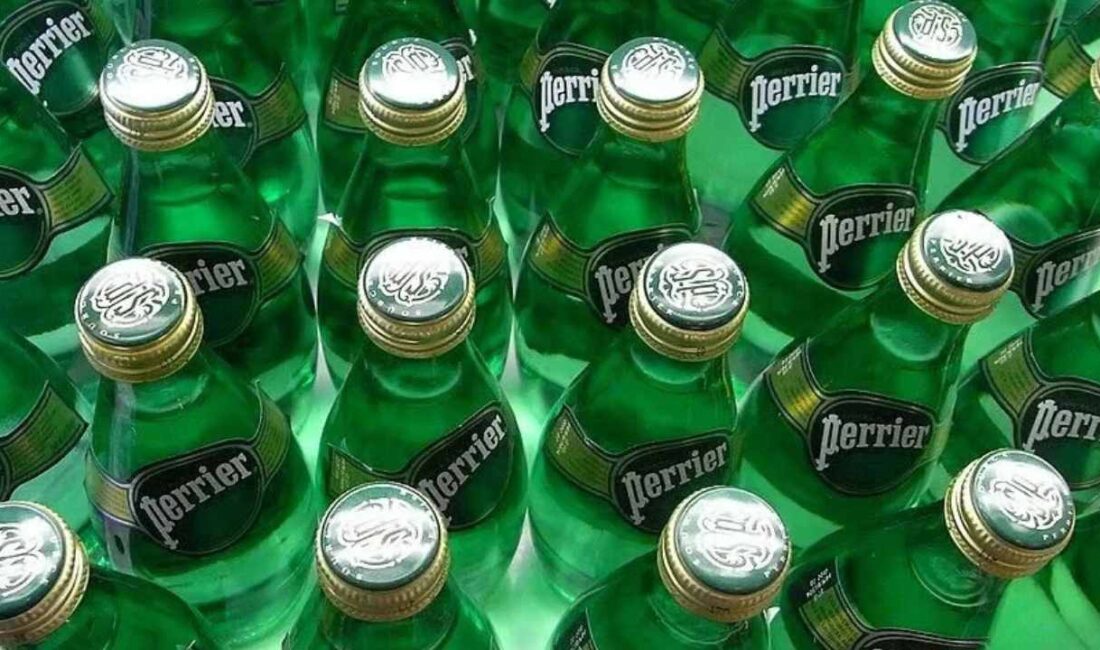Fransa merkezli dünyaca ünlü maden suyu markası Perrier, kritik bir