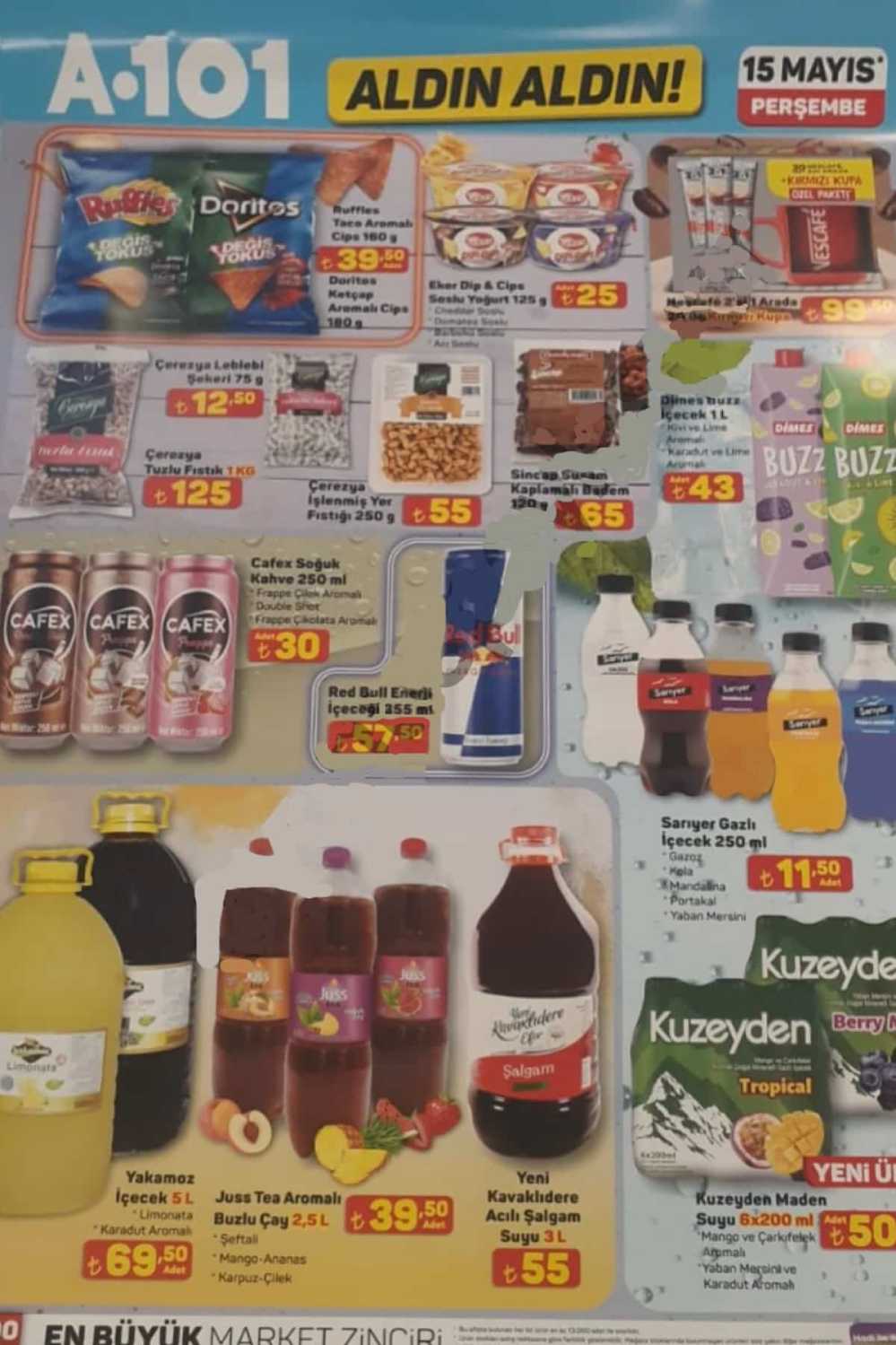 A101 15 Mayıs 2025 aktüel yayımlandı! Teknoloji ürünlerinden mopet ve beyaz eşyaya dev indirim geliyor