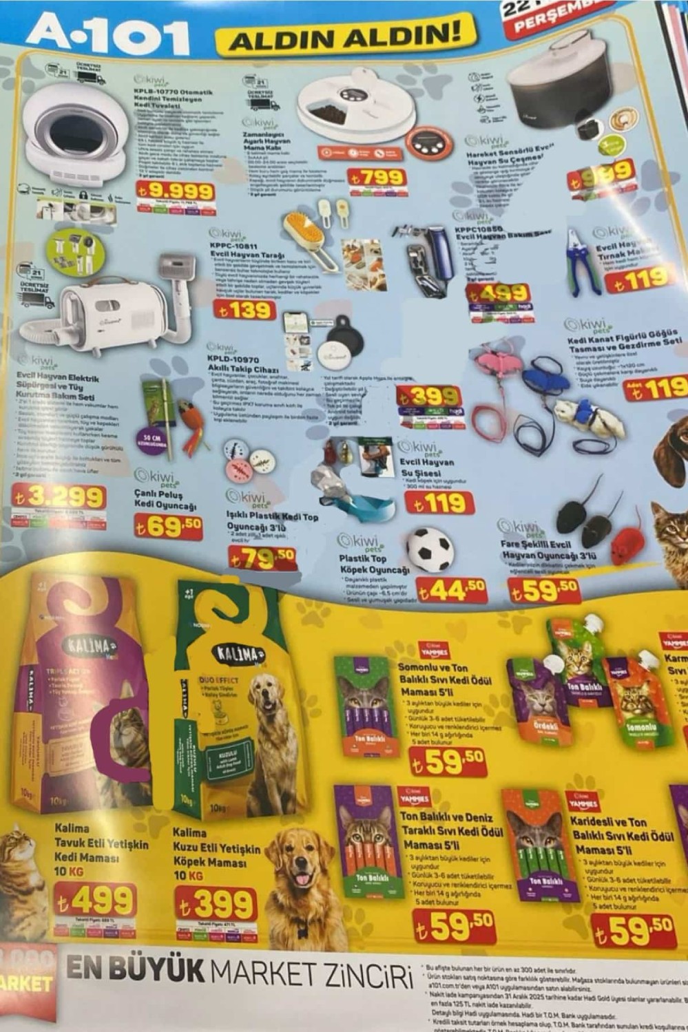 A101 22 Mayıs 2025 aktüel kataloğu ; TV, beyaz eşya ve yüzlerce üründe büyük indirim fırsatları!