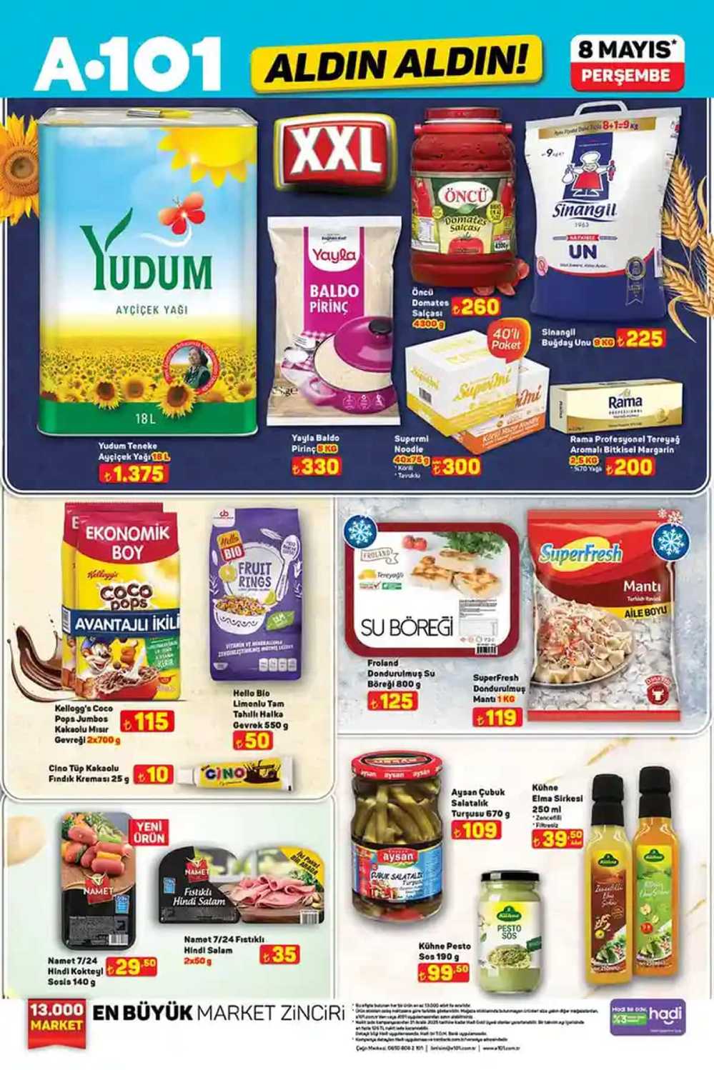 A101 8 Mayıs 2025 aktüel katalog ; Anneler Günü’ne özel dev indirimler başladı!