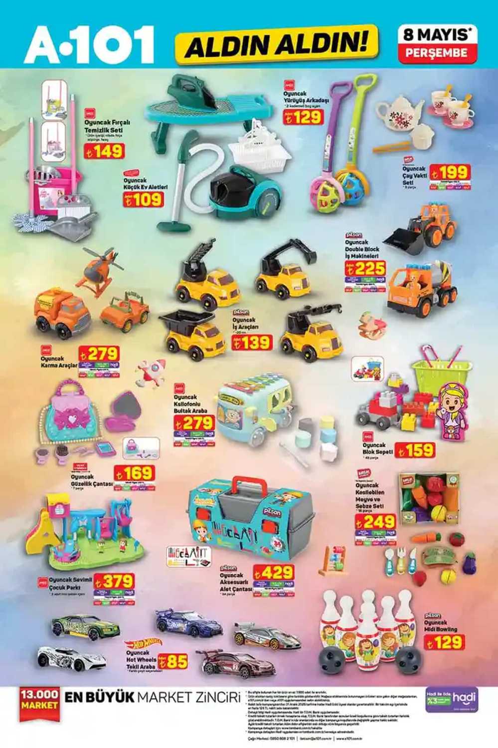 A101 8 Mayıs 2025 aktüel katalog ; Anneler Günü’ne özel dev indirimler başladı!