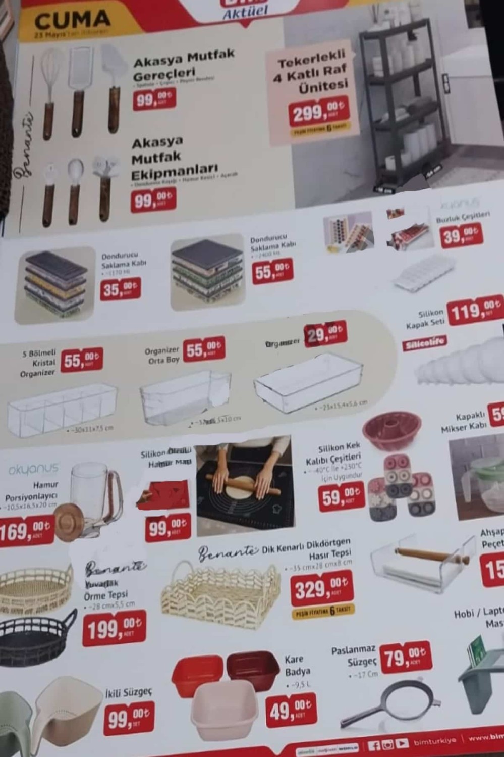 BİM 23 Mayıs 2025 Cuma Aktüel ürünler; Kamp ve piknik malzemeleri, elektronik ürünler indirimde