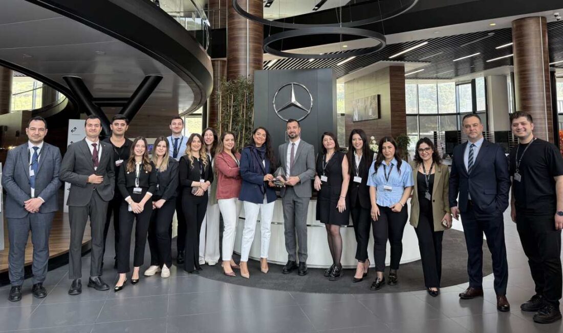Mercedes Benz Türkiye tarafından yapılan açıklamaya göre, yılın en iyi